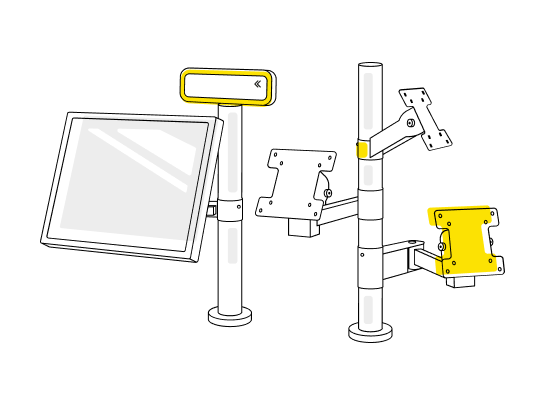 Monitor mounts